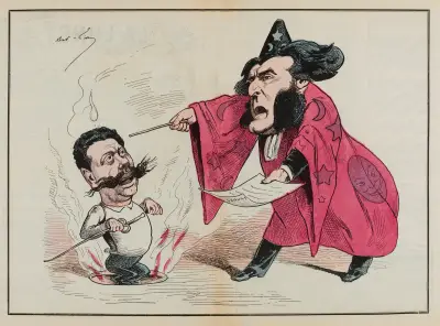 Magie parlementaire, André Gill