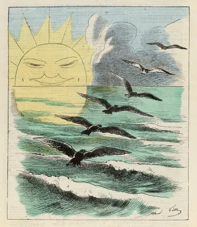 Pleine mer von André Gill
