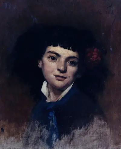 Portrait de femme, André Gill