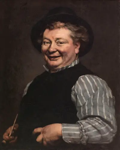 Portrait du comédien Daubray, André Gill