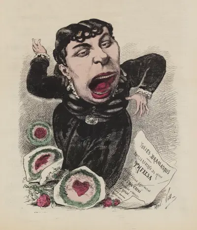 Résurrection de Thérésa von André Gill