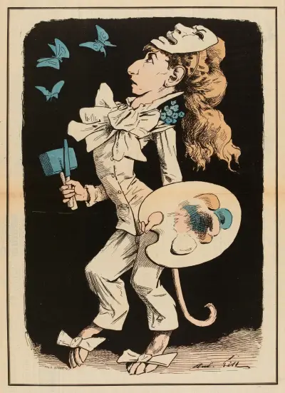 Sarah Bernhardt, André Gill