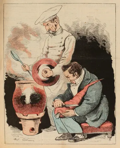 Triste cuisine von André Gill