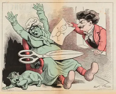 Un dessin de Gill, André Gill