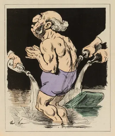 Vacances parlementaires av André Gill