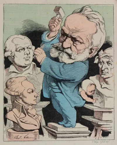 Victor Hugo av André Gill