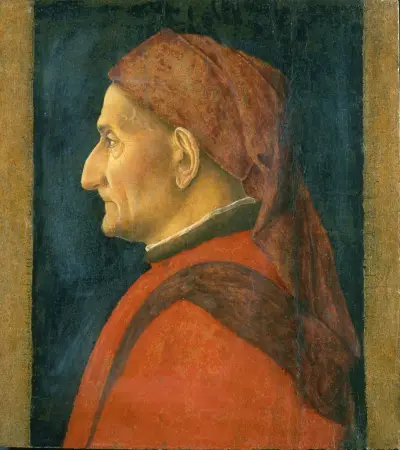Profile of a Man av Andrea Mantegna