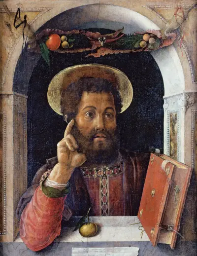 Evangelisten Markus av Andrea Mantegna