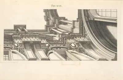 Another quarter of the whole design. av Andrea Pozzo