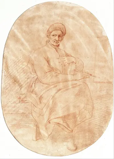 Självporträtt av Andrea Pozzo