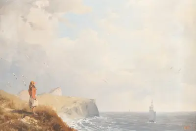 Vid Östersjökusten av Andreas Achenbach