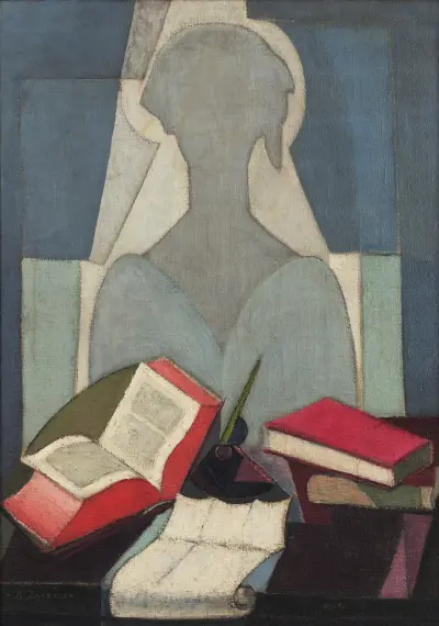 The Poet av Ángel Zárraga