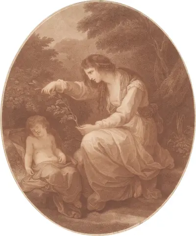 Cleone. av Angelica Kauffmann