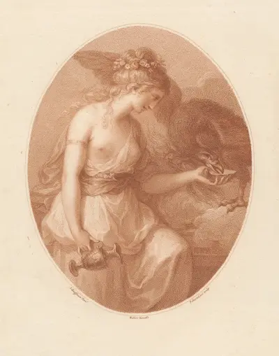 Hebe av Angelica Kauffmann
