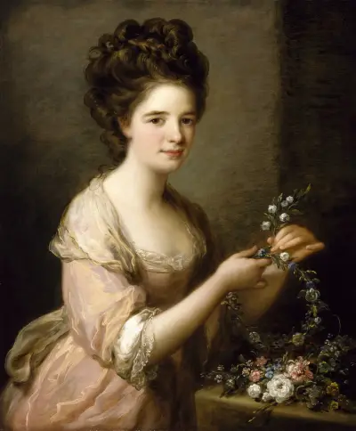Portrait of Eleanor, Countess of Lauderdale av Angelica Kauffmann