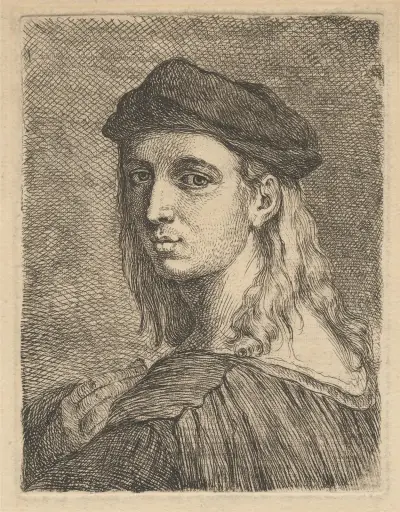 Porträt von Raffael von Angelica Kauffmann