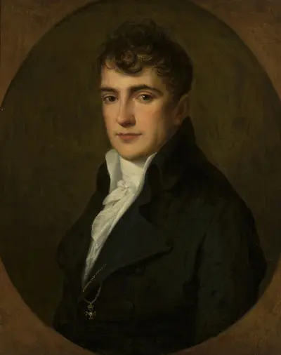 Porträtt av Wojciech Męciński av Angelica Kauffmann