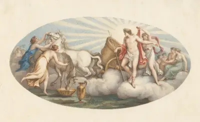 Solnedgången av Angelica Kauffmann