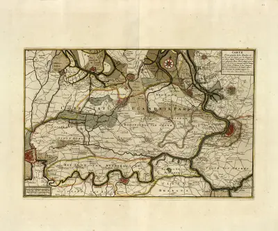 Carte d’une partie de la Flandre, Anna Beek
