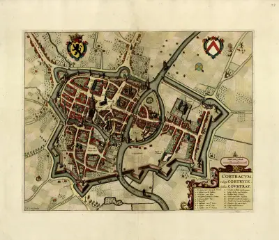 Kortrijk, på franska Courtrai av Anna Beek