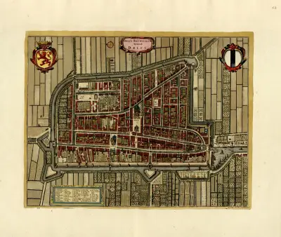 Delfi Batavorum venacule Delft av Anna Beek