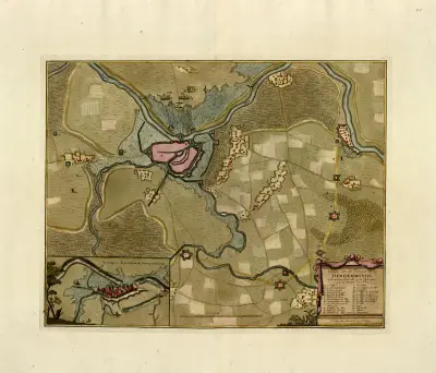 Plan de la ville de Dendermonde, Anna Beek