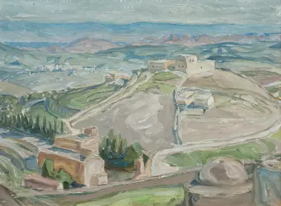 Studie från Getsemane av Anna Boberg