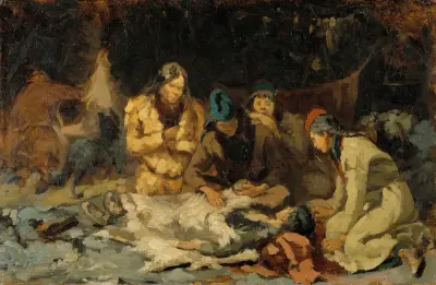 By a Sickbed av Anna Nordlander