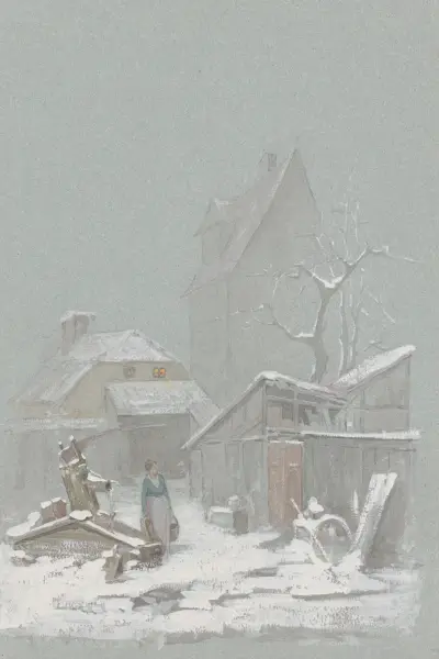 Schelfloo in the Snow av Anna Nordlander