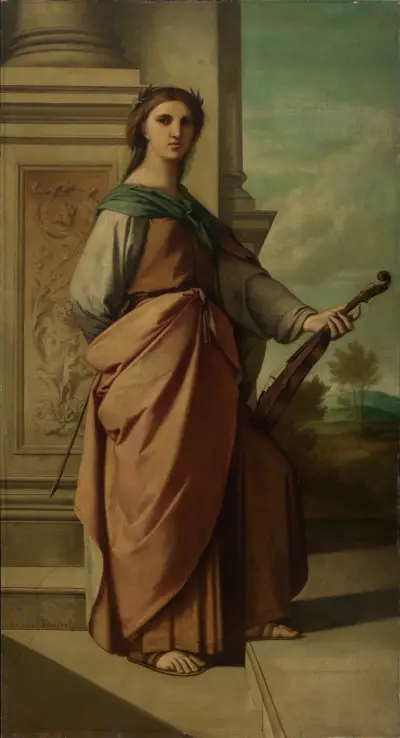 Die Musikalische Poesie av Anselm Feuerbach
