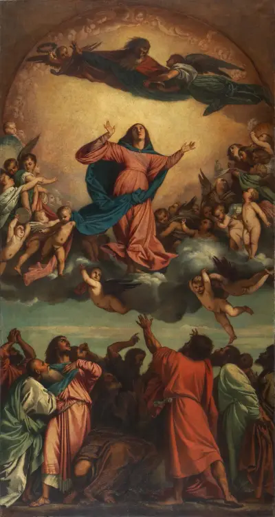 Himmelfahrt Mariä av Anselm Feuerbach