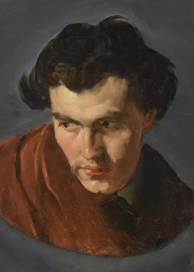 Självporträtt av Anselm Feuerbach
