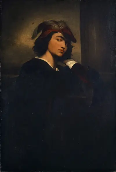Self-Portrait av Anselm Feuerbach
