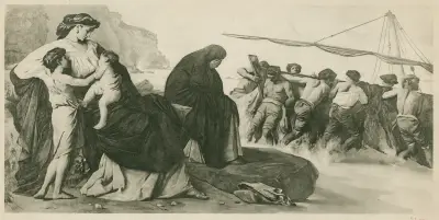 The departure of Medea av Anselm Feuerbach