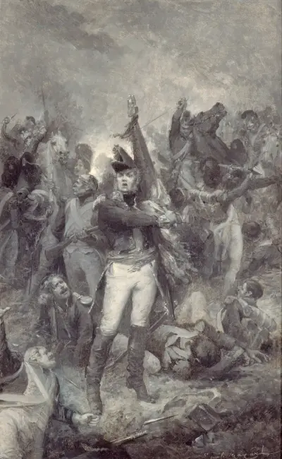 Cambronne von Émile-Antoine Bayard