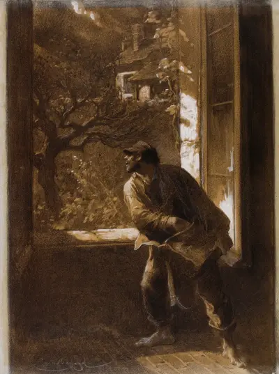 L’Homme réveillé av Émile-Antoine Bayard