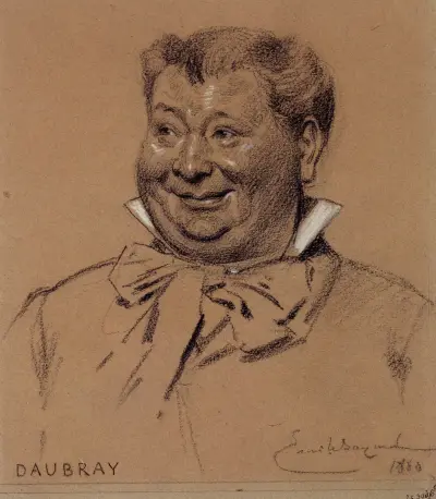 Portrait de Daubray, acteur du Palais Royal., 1880 – nr 2 av Émile-Antoine Bayard