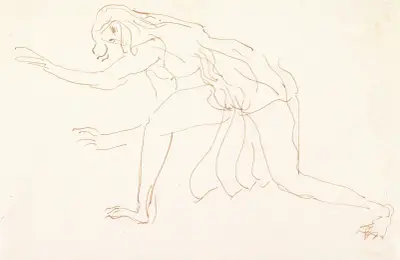 Isadora av Antoine Bourdelle