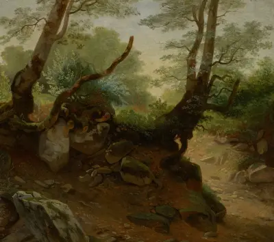 Skogsbryn av Jean-Antoine Linck