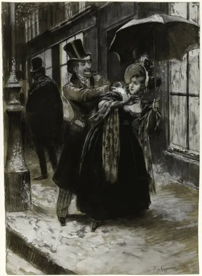 Origine de Fantine von Georges Antoine Rochegrosse