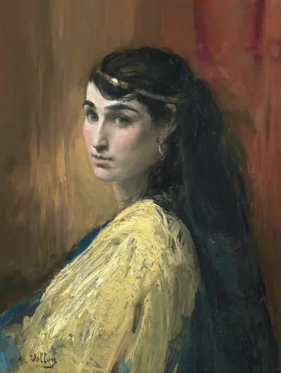 La Belle Orientale av Antoine Vollon