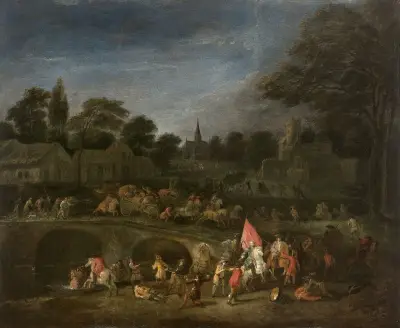 Böndernas hämnd av Jean-Antoine Watteau