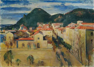 Ajaccio av Anton Faistauer