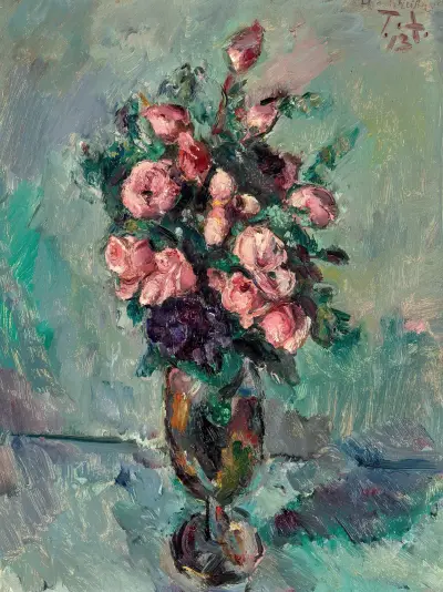 Hochzeitsrosen I av Anton Faistauer