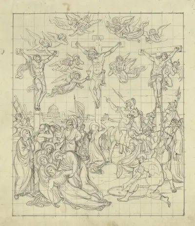 The Kalvarienberg av Joseph Anton Koch