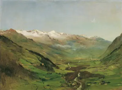 Gasteinerdalen I av Anton Romako