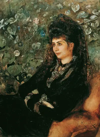Mathilde Stern, geb. Porges av Anton Romako