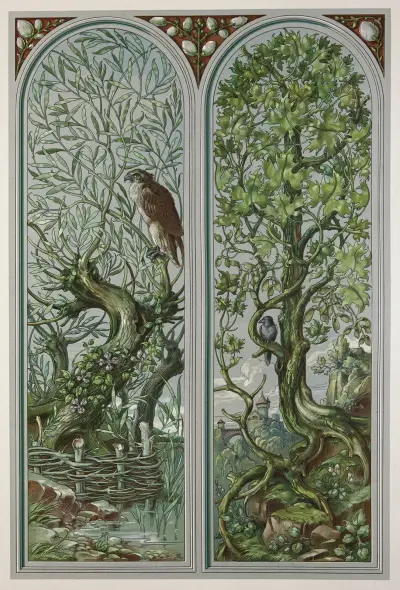 Die Pflanze in Kunst und Gewerbe Pl. 021 von Anton Seder
