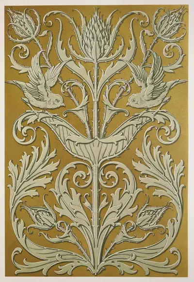 Die Pflanze in Kunst und Gewerbe Taf. 027 von Anton Seder