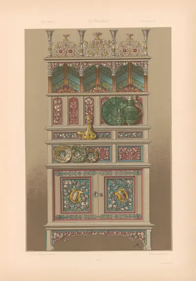 Die Pflanze in Kunst und Gewerbe, Taf. 60 von Anton Seder